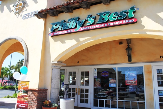 Philly's Best is located in the Torrance Crossroads shopping center.