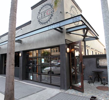 Circa is located just a few blocks south of the pier in Downtown Manhattan Beach.