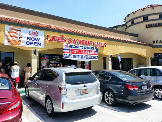 I late July, Lee's Sandwiches opened in Torrance to lines of eager, hungry fans.