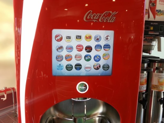 Pizza Rev El Segundo Soda Machine 1