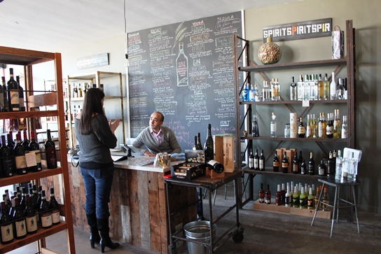 Barsha Wine and Spirits is a cozy little wine bar in Manahttan Beach.  Adnen and Lenora are the husband-and-wife team behind the wine bar.  Expert wine advice is given by Adnen while the tapas menu is prepared be Lenora.