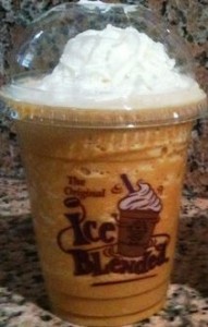 Coffee Bean and Tea Leaf pumpkin ice blended