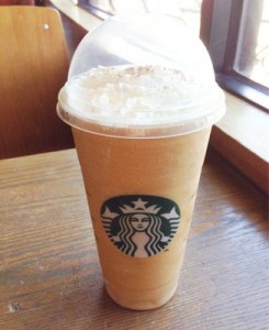 pumpkin spice frappuccino