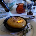 A Flaming Experience at Dominique's Kitchen: Camembert Flambé