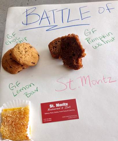 St Moritz Bakery is attached to a restaurant and deli in Lomita.
