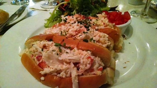 Lobster Rolls from LULU California Bistro.