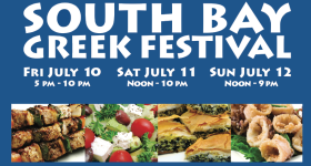 Get Your Greek On:  South Bay Greek Festival July 10-12, 2015