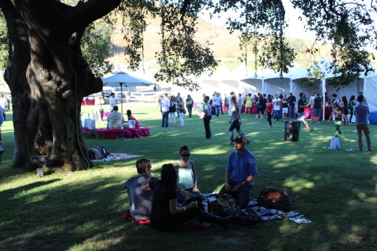 The Food Event takes place on the serene grounds of the Saddlerock Ranch in Malibu.