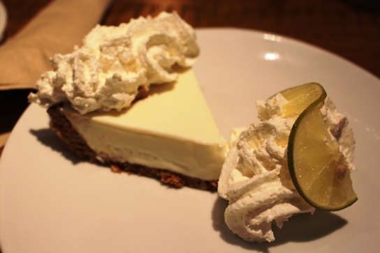 A portrait of the perfect Key lime pie.
