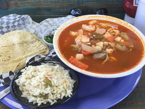 Caldo Mixto - Mixed Seafood Soup