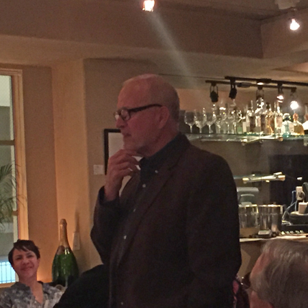Winemaker Ken Brown provided an overview of each wine served