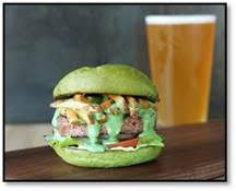 Hopdoddy’s Green Eggs & Ham Burger