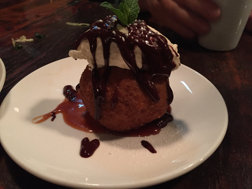 Mexican Fried Ice Cream