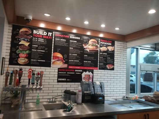 Inside Burger City Grill, North Torrance