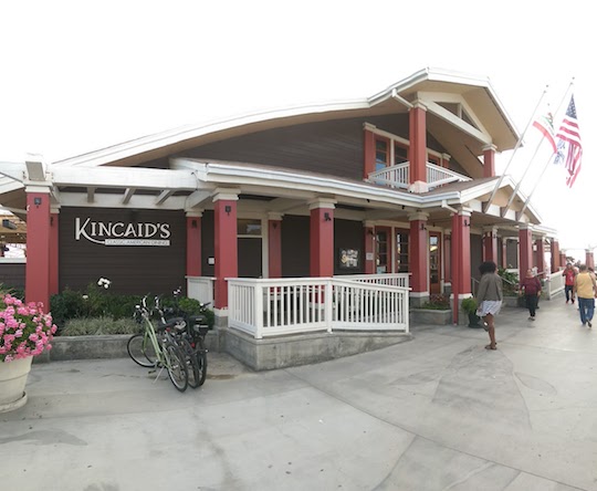 The front entrance of Kincaid's Redondo Beach