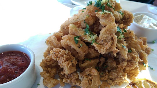 Country fried calamari